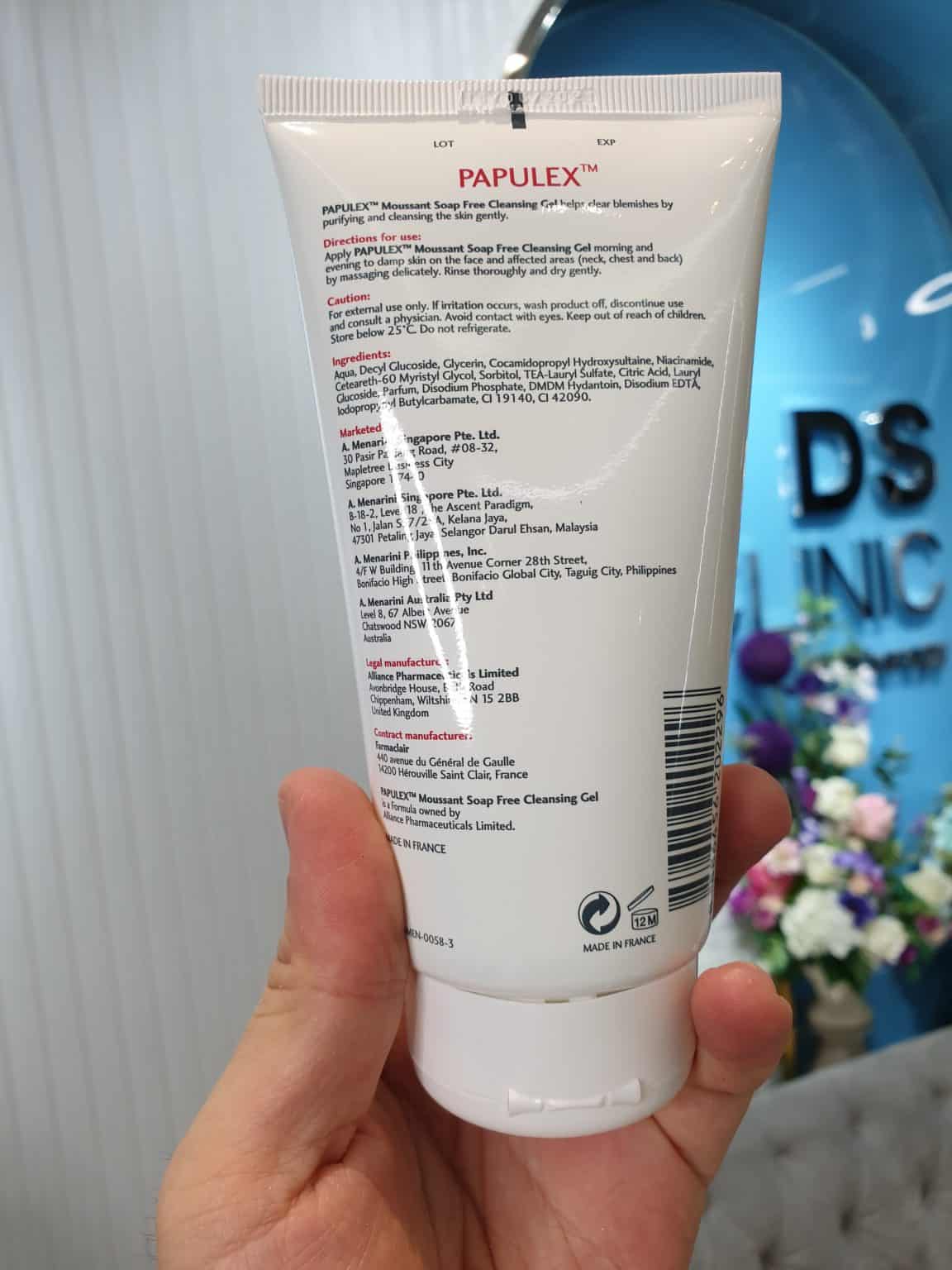 Papulex Set : Papulex Cleansing Gel Papulex Oil-Free Cream - DS SKIN ...