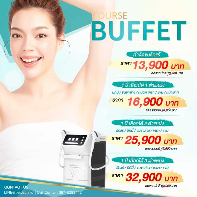 โปรโมชั่น กำจักขน