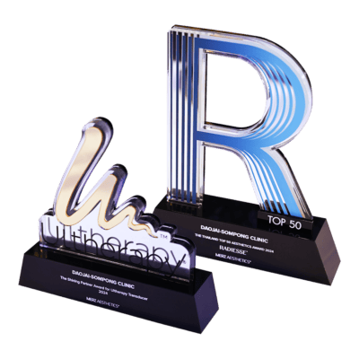 รางวัล DS Clinic Shining Partner & Thailand Top 50 Aesthetics 2025