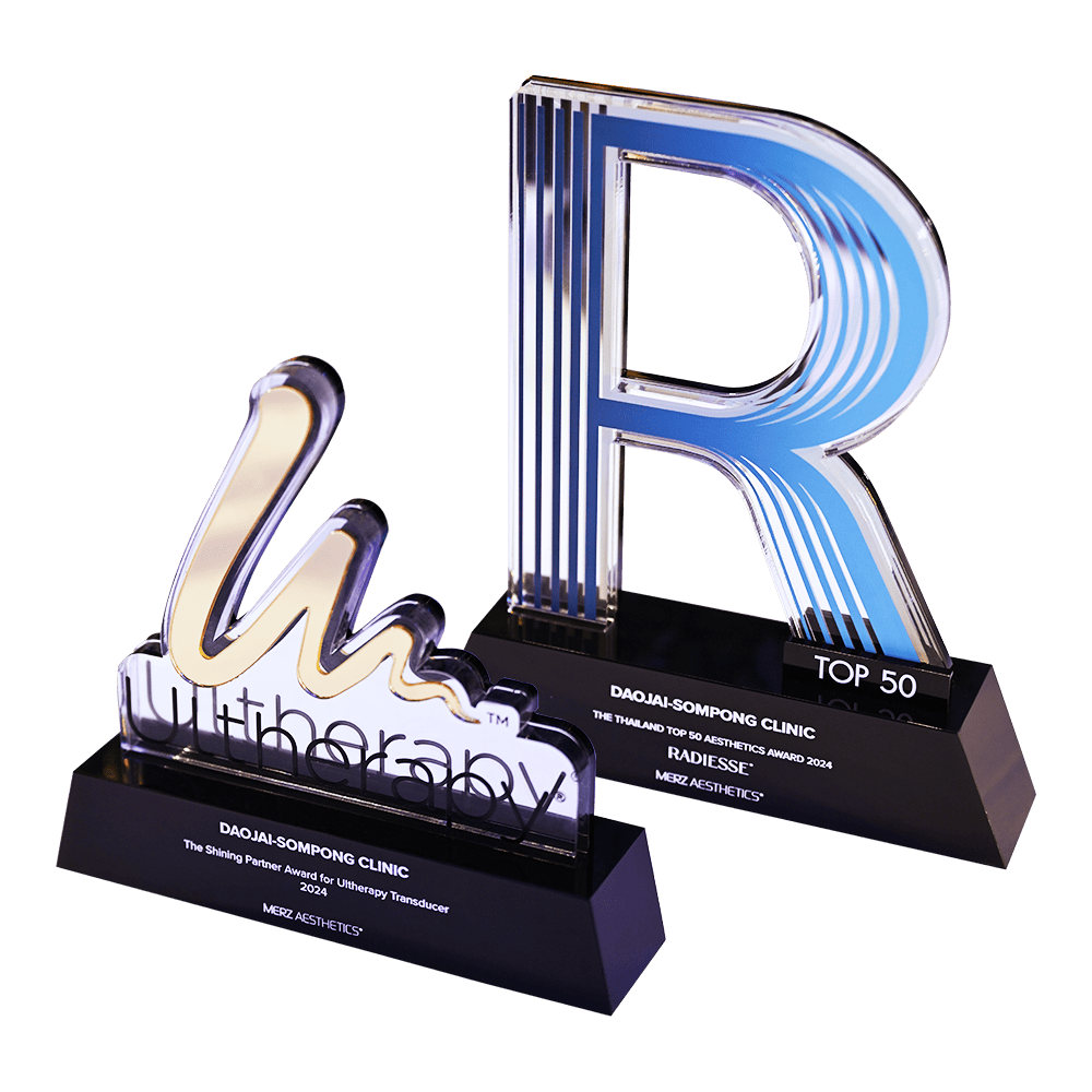 รางวัล DS Clinic Shining Partner & Thailand Top 50 Aesthetics 2025