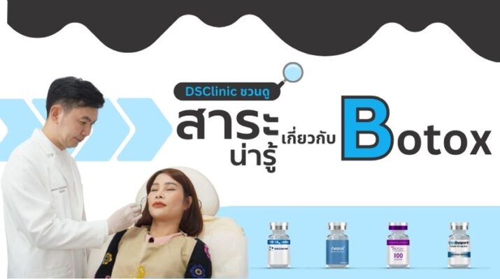 รูปปกบทความ DSClinic ชวนดูสาระน่ารู้เกี่ยวกับ Botox