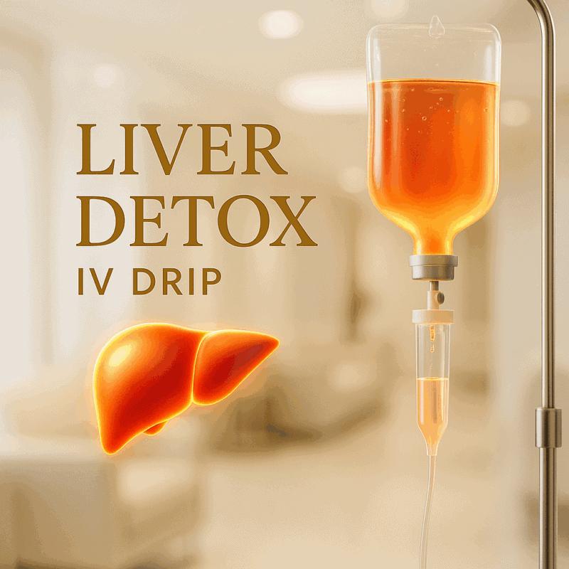 การล้างพิษตับด้วย IV Drip เพื่อสุขภาพดีและผิวพรรณสดใส.