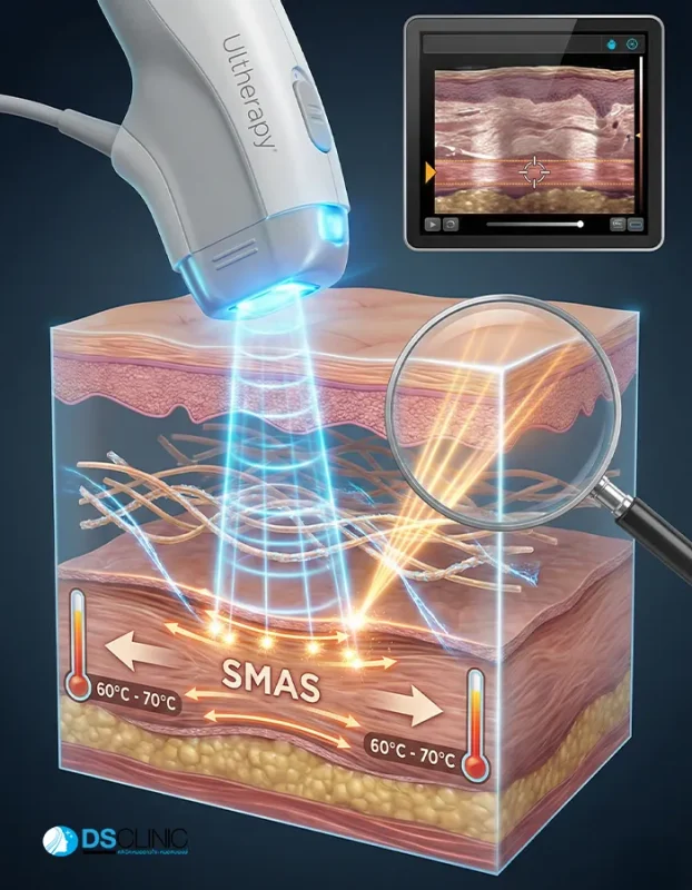 กลไกการทำงาน Ultherapy ยกกระชับถึงชั้น SMAS