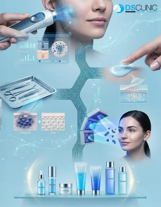 5 ขั้นตอนมาตรฐานในโปรแกรมรักษาสิว ตั้งแต่การทำความสะอาดผิว การกดสิว การฉีดสิว ไปจนถึงการทำทรีทเม้นท์บำรุง