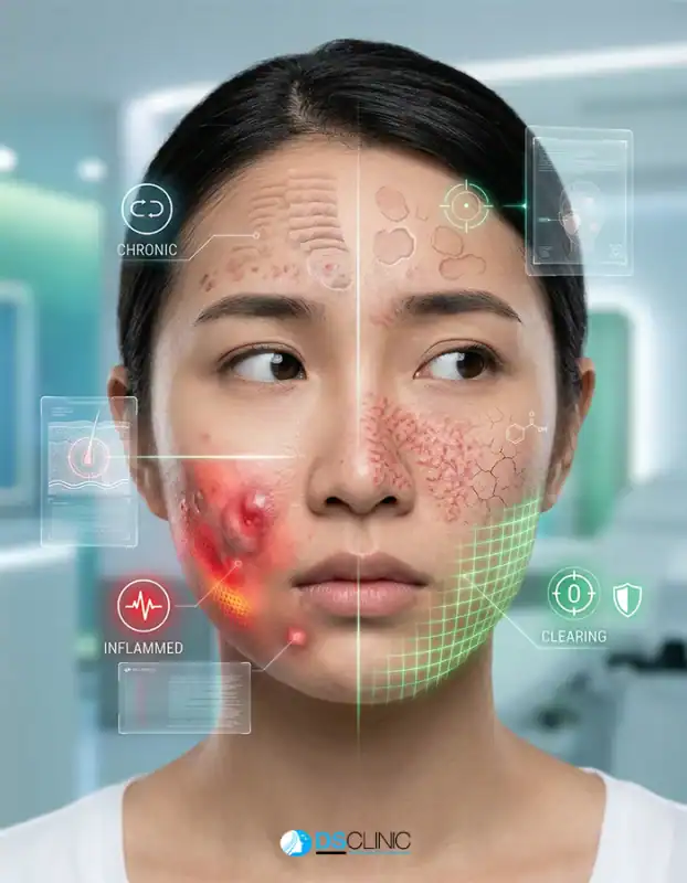 ใครบ้างที่ควรเข้าโปรแกรมรักษาสิว? เช่น ผู้ที่มีสิวเรื้อรัง สิวหัวช้าง หรือผู้ที่รักษาสิวด้วยตัวเองแล้วไม่เห็นผล