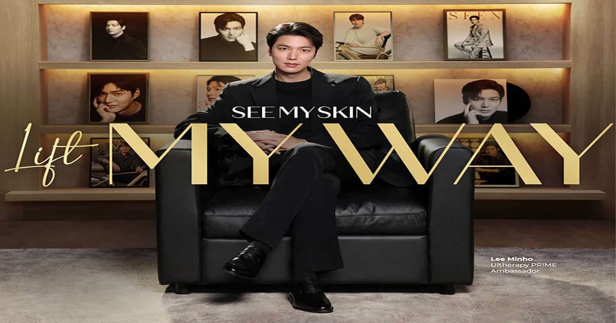 ภาพโปรโมตแคมเปญ See My Skin Lift My Way โดยมี ลีมินโฮ (Lee Minho)