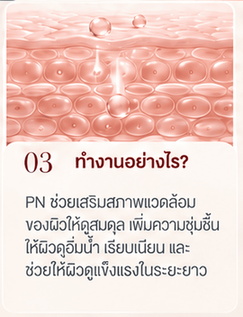 หลักการทำงานของ PN ต่อคุณภาพผิว